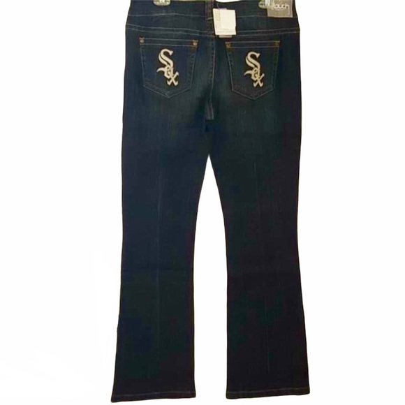 Touch Chicago White Sox Embroidered Blue Denim Jeans Size 29 MLB - Picture 1 of 8